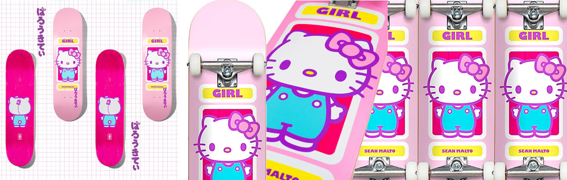 Girl X Hello Kitty Sean Malto Sanrio 60th Complete 8