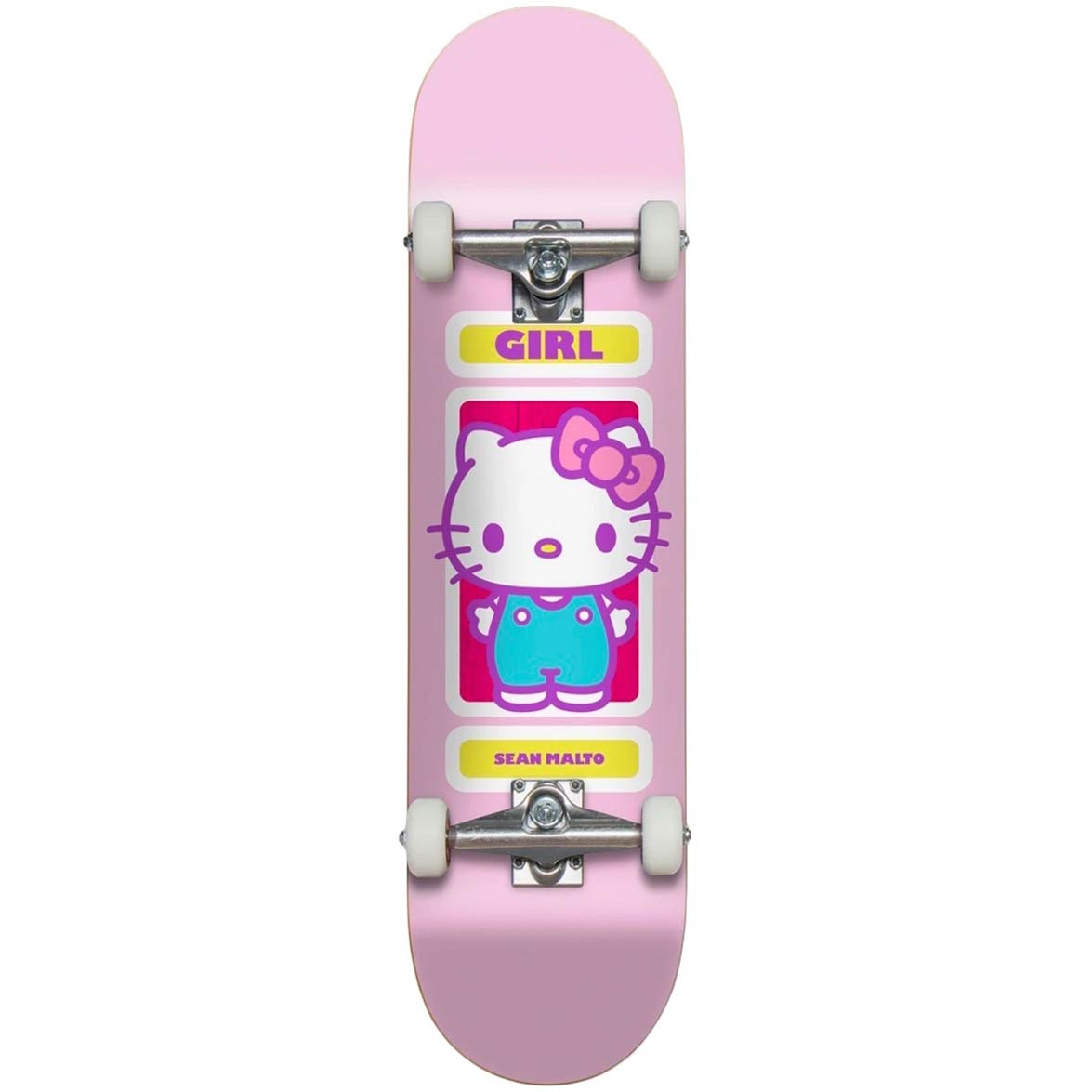 Details about   Girl x Sanrio Sean Malto Hello Kitty 60th Anniversary Complete Skateboard Deck 