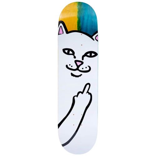 Ripndip Lord Nermal Deck 8" 8.25" 8.5" Yellow Blue Skateboard Made IN USA Canada Pickup Vancouver
