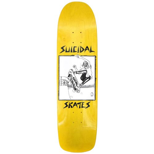 Suicidal Skates Pool Skater 8.5 Yellow Skateboard Canada Pickup Vancouver