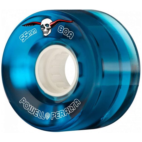 Powell Peralta Clear Cruiser 55mm 80a blue Skateboard Wheels Canada Pickup Vancouver