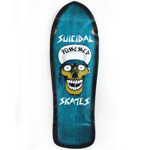Buy Suicidal Punk Skull Reissue Deck 10" x 30.75" Turquoise Canada Online Sales Vancouver Pickup