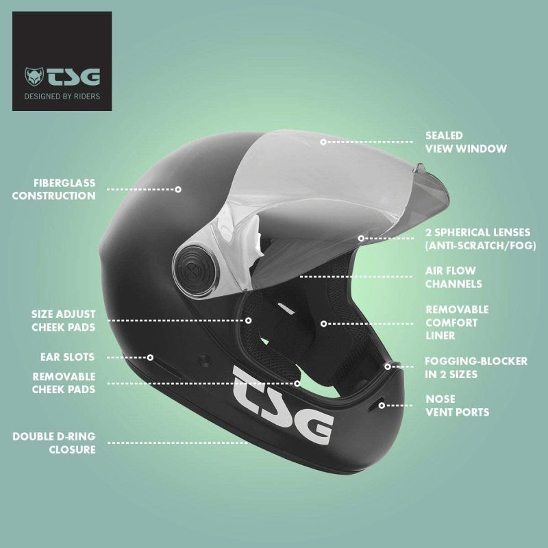 TSG Full Face Helmet Pass Canada Pickup Vancouver