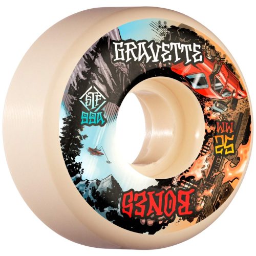 Bones David Gravette Heaven & Hell V2 Locks 52mm 99a Natural Skateboard Wheels Canada Pickup Vancouver