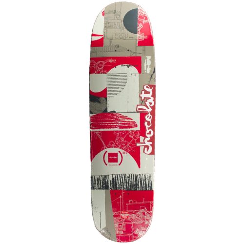 Chocolate Kenny Anderson Special Edition Product Red skidul Deck 8.5 x 31.625 Red Grey Skateboard Canada Pickup Vancouver