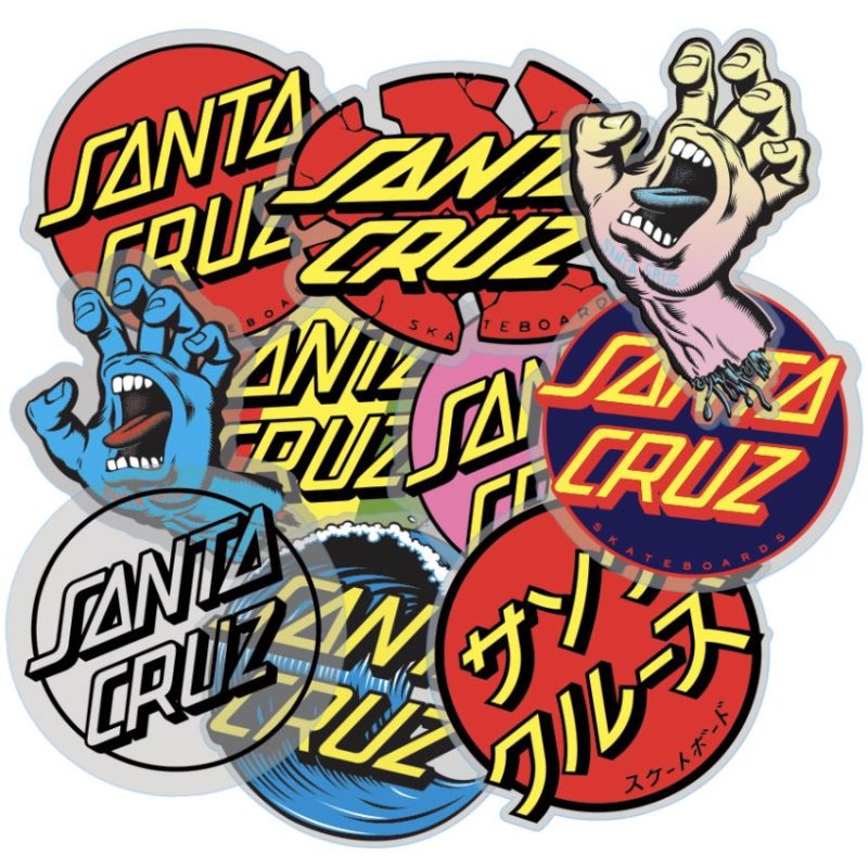 Santa Cruz Skateboards Stickers Canada Online Sales Vancouver Pickup