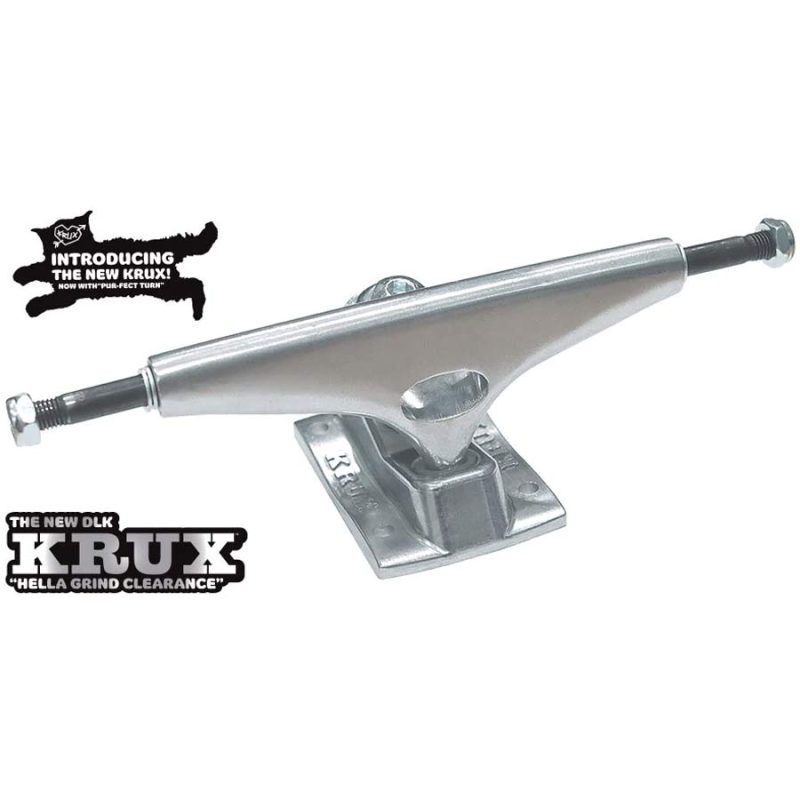 Krux Trucks K5 8" 8.25" DLK Polished Silver Skateboard Canada Pickup Vancouver