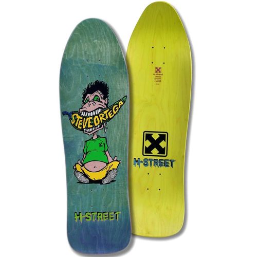 H Street Steve Ortega Chili Reissue Skateboard Turquoise Canada Online Sales Vancouver Pickup