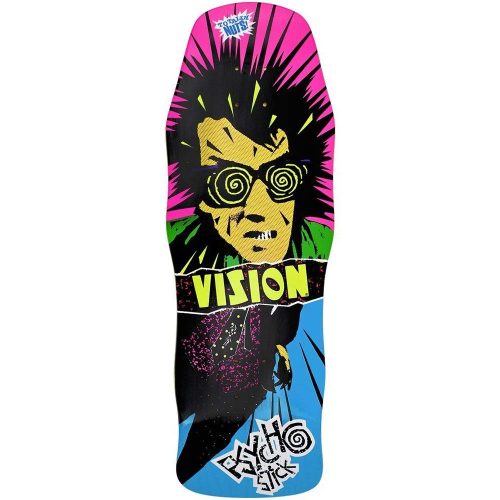 Vision Psycho Stick Original Concave Reissue Deck 10 x 30 blue dip Skateboard Canada Pickup Vancouver