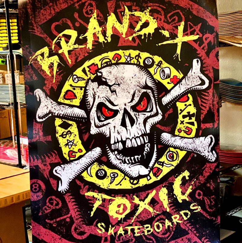 Skateboards Brand X Toxic Reissues Canada Pickup Vancouver