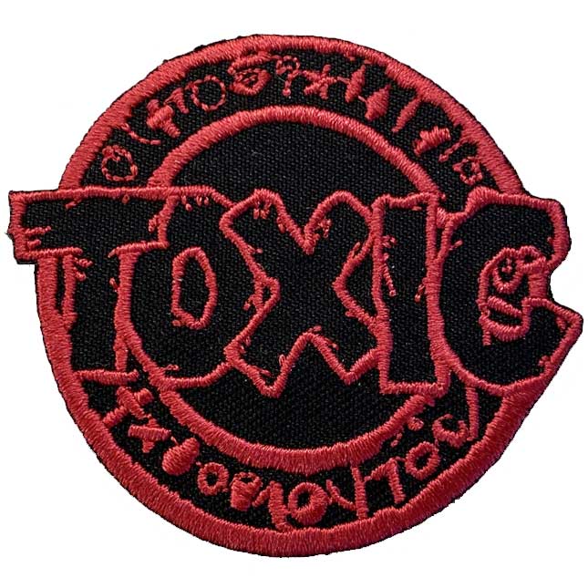 Toxic Brand X Skateboards Patch Canada Vancouver Local
