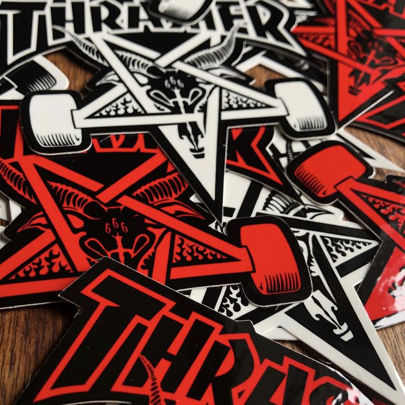 Thrasher Skategoat Sticker Canada Online Sales Vancouver Pickup