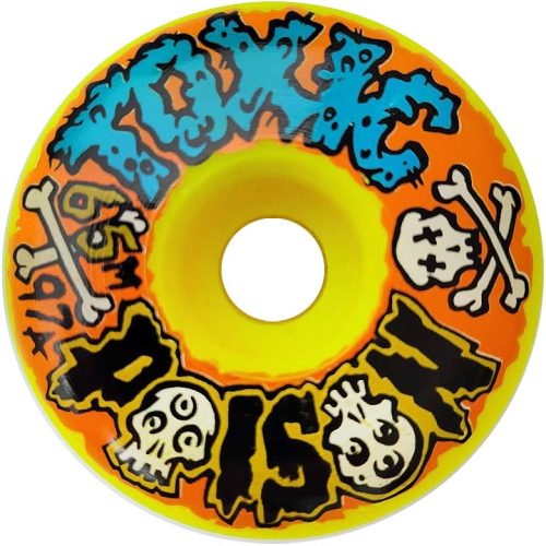 Toxic Poison 2.0 Wheels 65mm 97a Skateboard Canada Pickup Vancouver