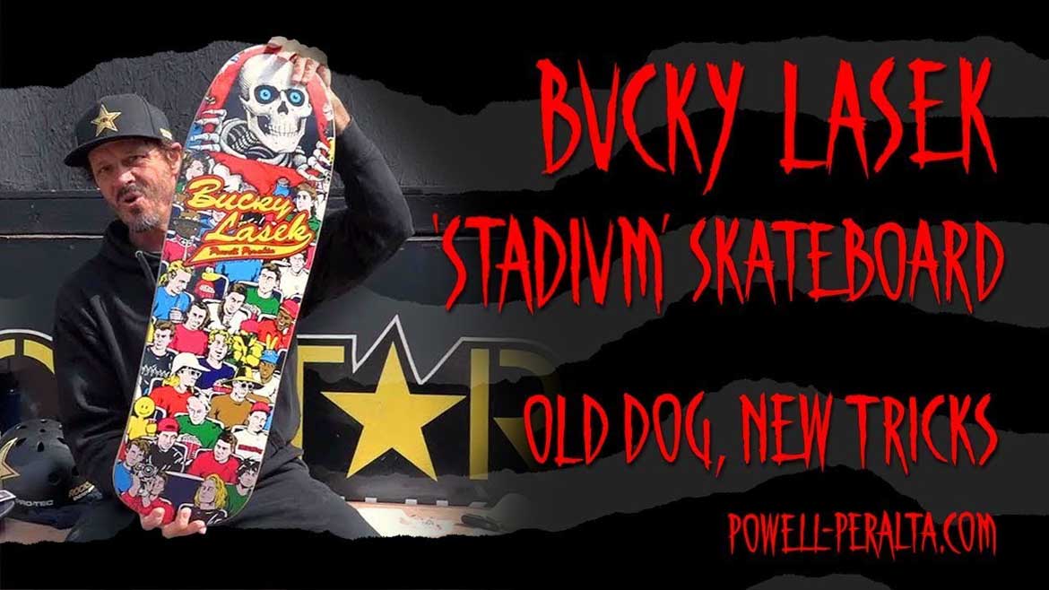 Powell Peralta Skateboard Complete Bucky Lasek Stadium 10" x 31.5" 