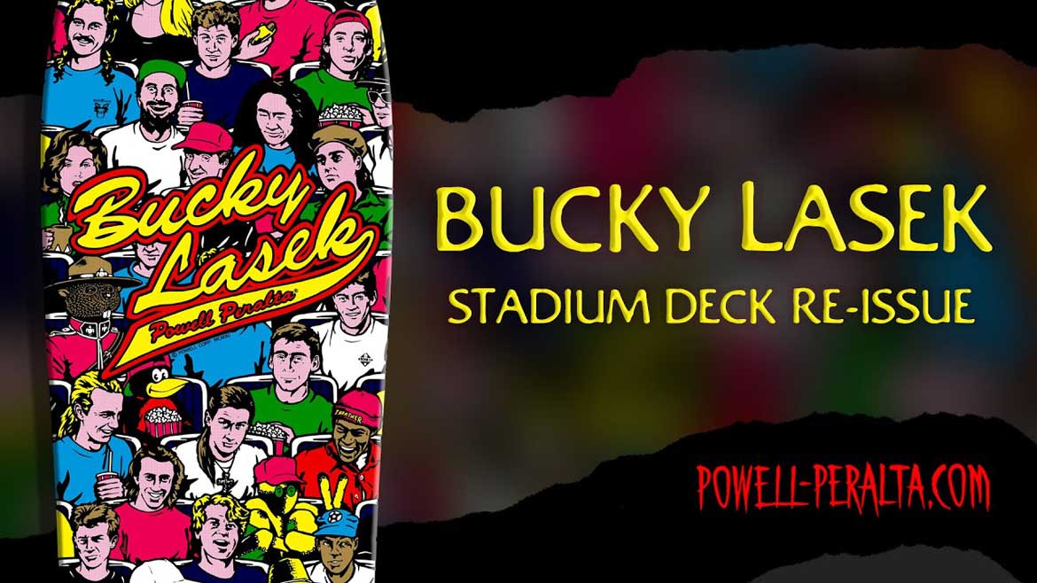 Powell Peralta Bucky Lasek Stadium Reissue Deck Canada Online Sales Vancouver Pickup