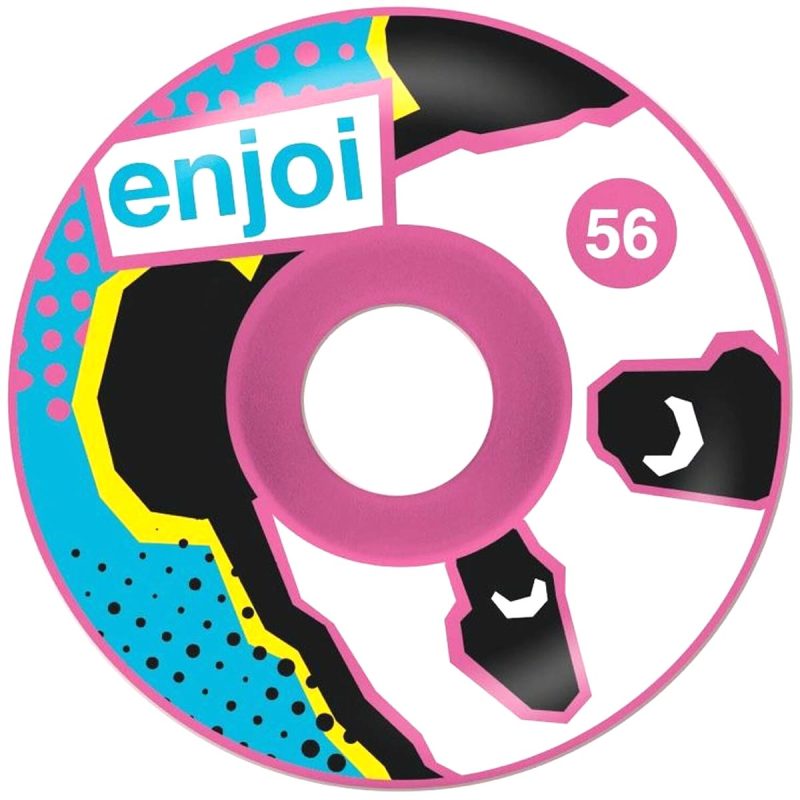 Enjoi 1985 Called Resin Premium Complete Wheels 56mm 99a Pink Canada Pickup Vancouver
