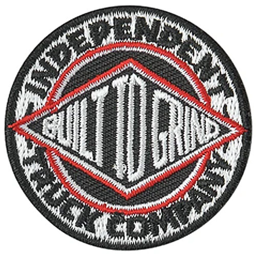 Independent BTG New Logo Patch 1.75" x 1.75" Black White Red Skateboard Trucks Canada Pickup Vancouver