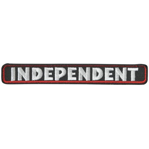 Independent Bar Patch 4" x 0.6" Black White Skateboard Trucks Canada Pickup Vancouver