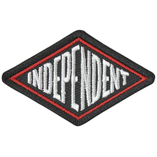 Independent Diamond Logo Patch 2.25" x 1.5" Black White Red Skateboard Trucks Canada Pickup Vancouver