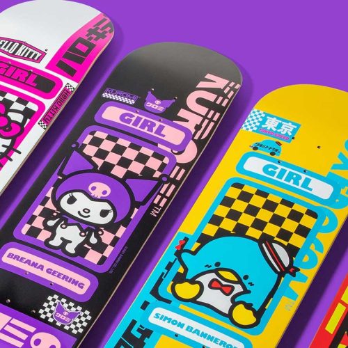 Girl Skateboards Tokyo Speed Series Canada Online Sales Vancouver Pickup
