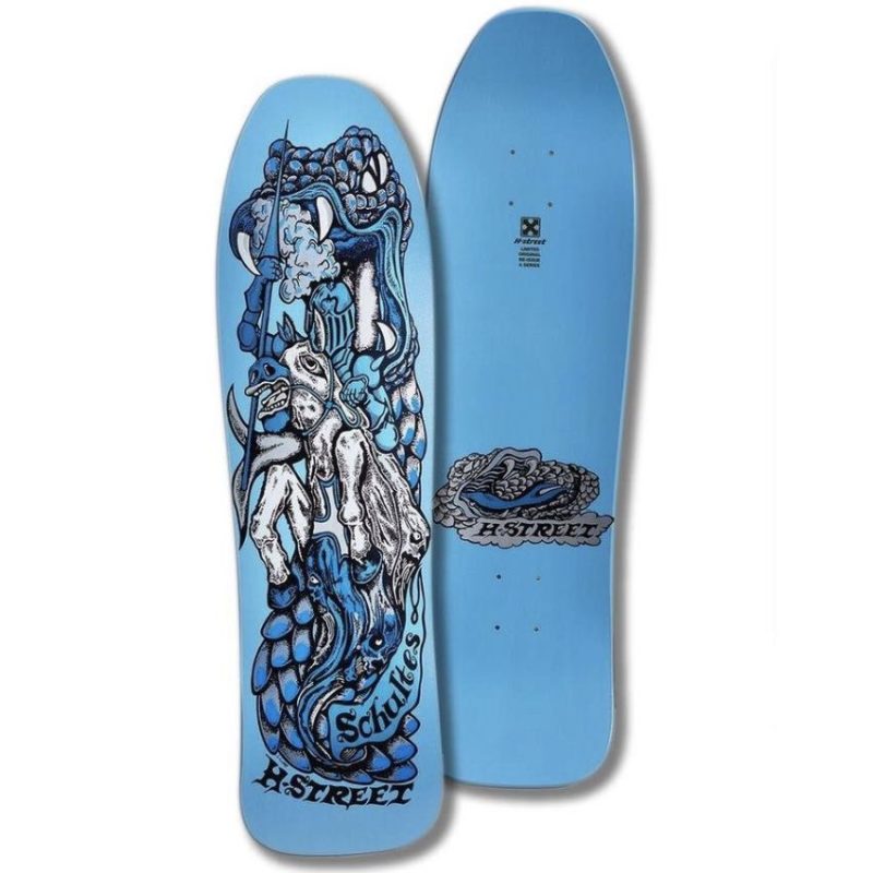 H-Street Schultes Knight and Snake Reissue Deck Canada Online Sales Vancouver Pickup