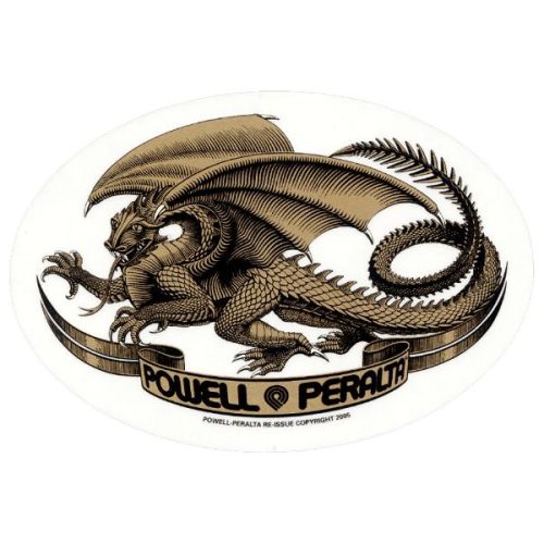 Powell Peralta Oval Dragon Sticker Canada Online Sales Vancouver Pickup