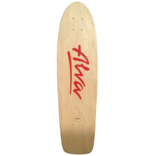 Alva Skates 1977 OG Reissue Deck 7.75" x 29.50" Red Logo Skateboard Canada Pickup Vancouver