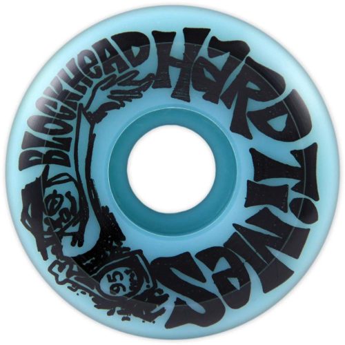 BLOCKHEAD Hard Times Wheels 57mm 95a Frostbite Blue Skateboard Canada Pickup Vancouver