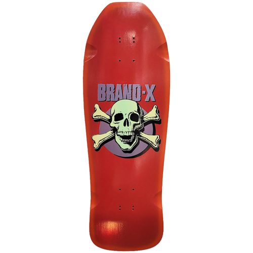Brand X Knucklehead Reissue 10.5" x 30.6" Red Dip Deck Canada Pickup Vancouver