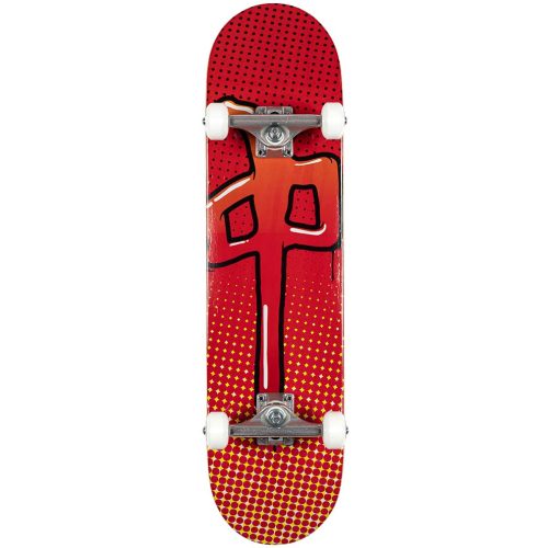 RDS COMPLETE MELTED CHUNG 8" x 32.15" RED Skateboard Canada Pickup Vancouver