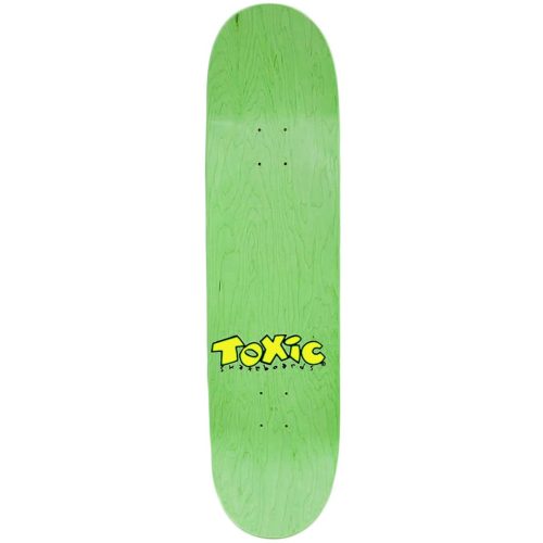Toxic Darren Menditto Cat and Mouse Deck 8.5" x 32.31" Green Skateboard Canada Pickup Vancouver