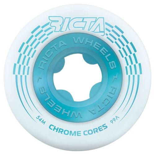 Ricta Skateboard Wheels 53mm Framework Sparx 99A Black with Independent Bearings 