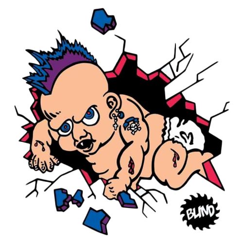 Blind Danny Way Nuke Baby '90s Reissue Skateboard Canada Vancouver