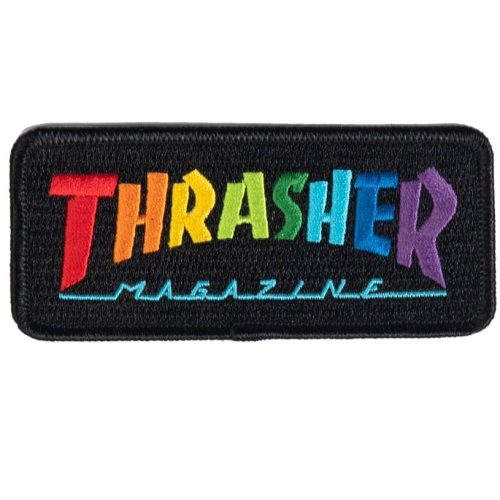 Thrasher Rainbow Pride Patch Vancouver Canada