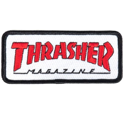 Thrasher Magazine Red Outlined Patch Canada pickup Vancouver