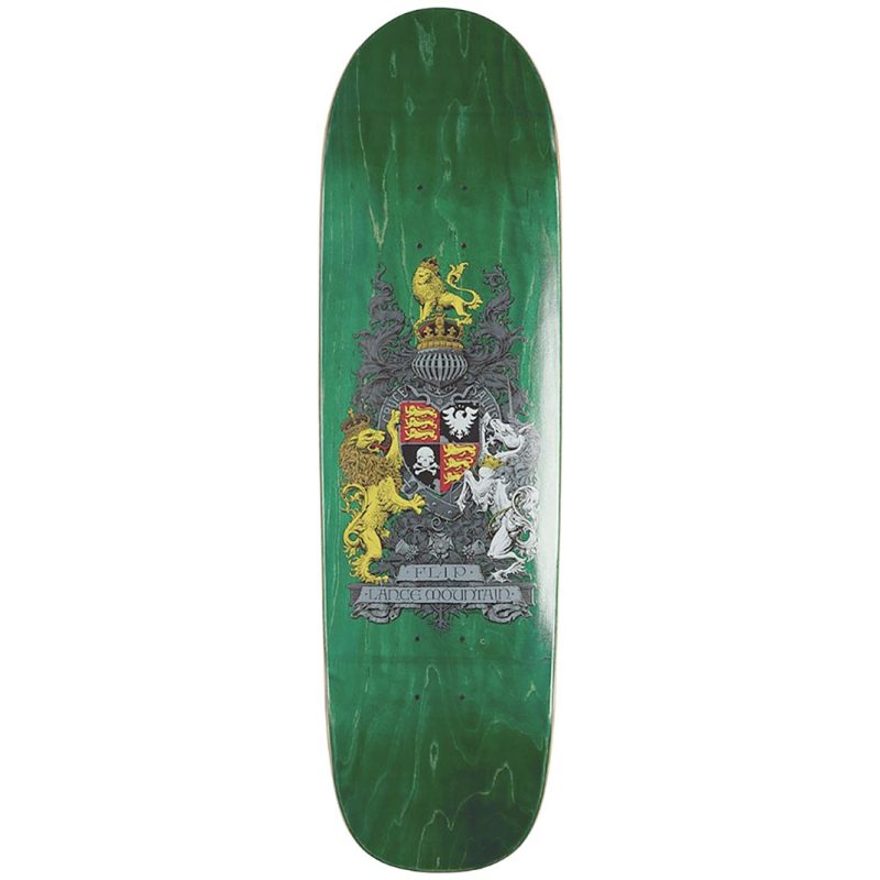 Flip Lance Mountain Crest Deck 8.75" x 31.75" Green Stain Canada Vancouver
