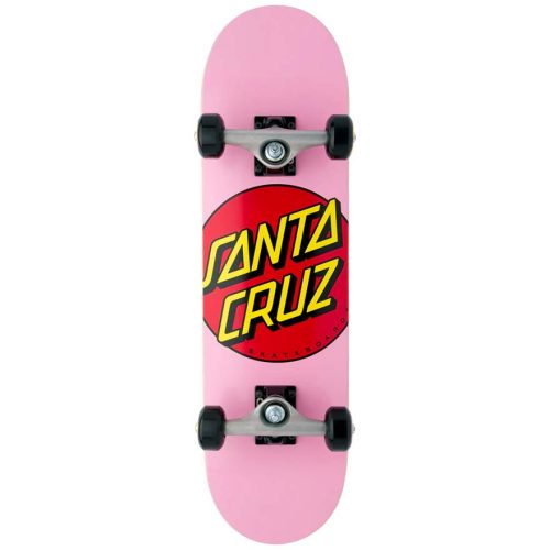Santa Cruz Classic Dot Micro Complete 7.5" x 28.25" Pink Skateboard Canada Vancouver