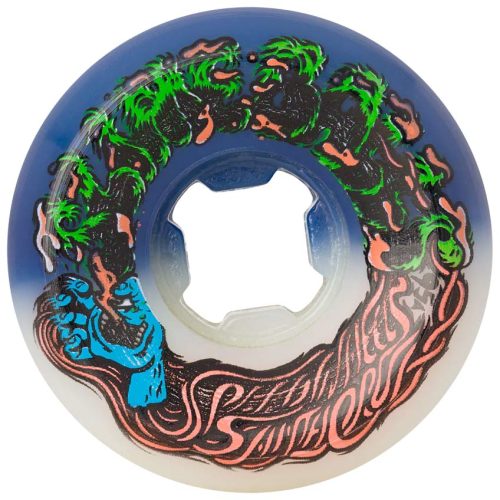 Slime Balls Hairballs 53mm 95a White Blue Skateboard Wheels Canada Vancouver