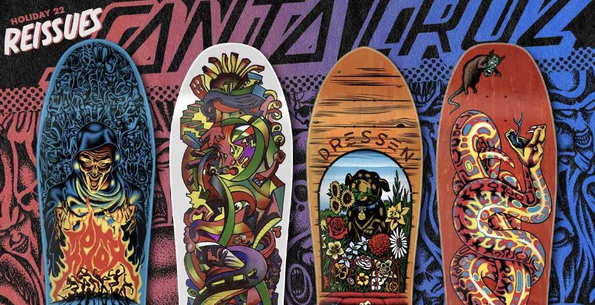 Santa Cruz Hosoi Picasso Reissue Deck 10.26
