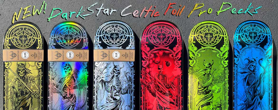 Darkstar Celtic Foil Skateboards Canada Online Sales Vancouver Pickup