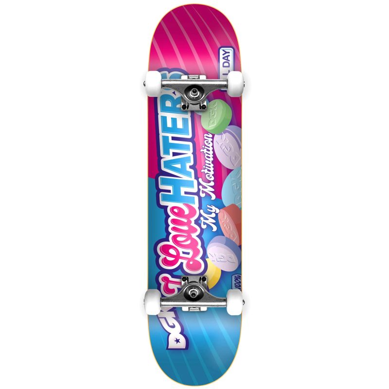 DGK For The Love Complete Pink Blue Skateboard Canada Vancouver