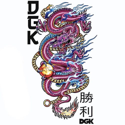 DGK Dragon Sticker Canada Online Sales Vancouver Pickup
