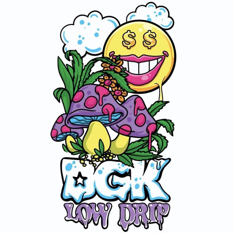 DGK Low Drip Sticker Canada Online Sales Vancouver Pickup