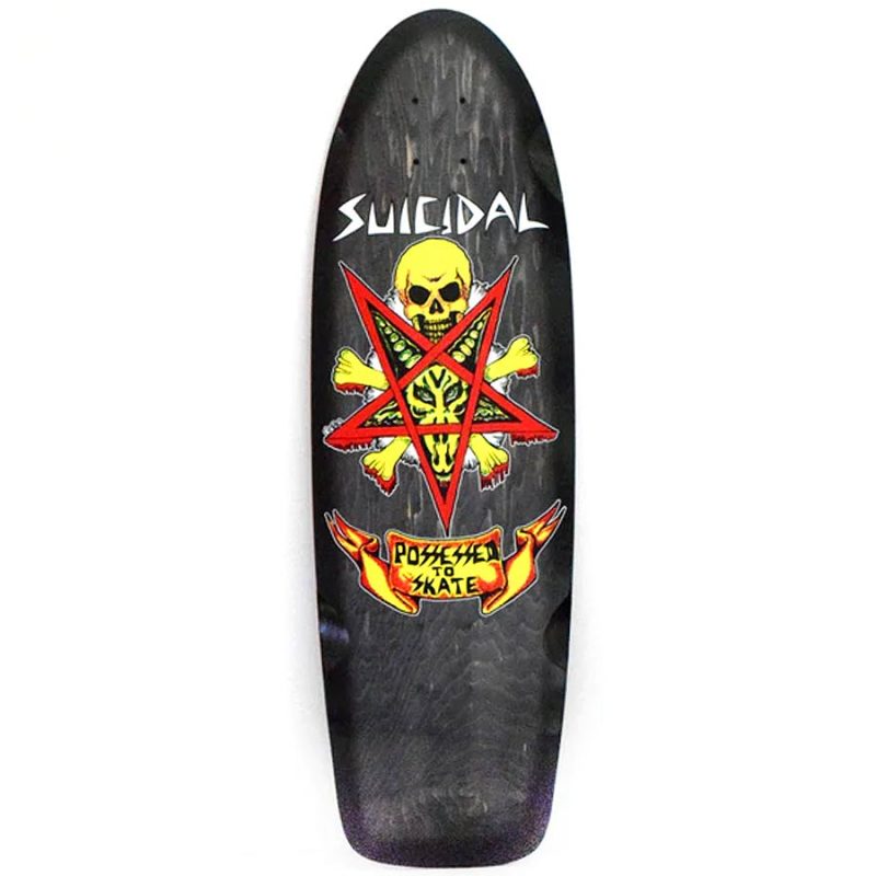 Suicidal Skates Possessed to Skate Classic Deck 70s Classic Shape with a Mellow Concave Canada Pickup Vancouver