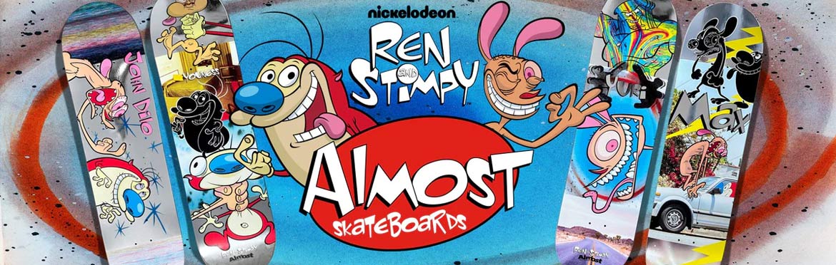 Ren & Stimpy Skateboard Completes for Sale Canada Pickup Vancouver