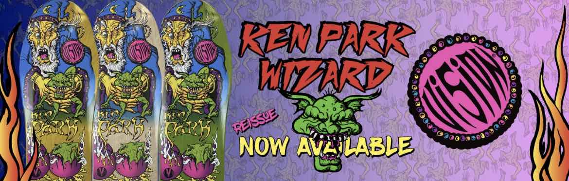 Vision Ken Park Wizard Reissue Deck Canada Online Sales Vancouver Pickup