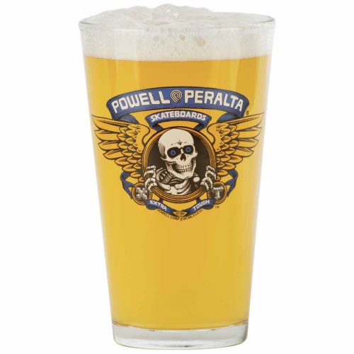 Powell Peralta Winged Ripper Blue Pint Glass Canada Online Sales Vancouver Pickup