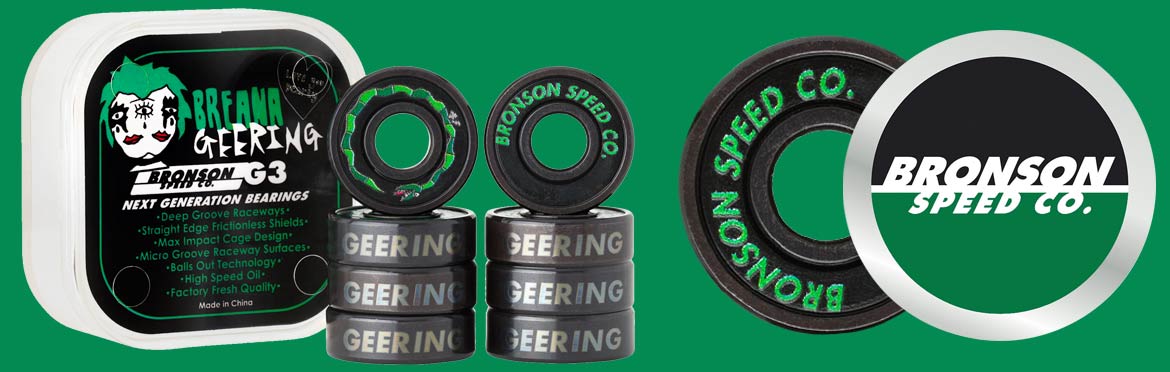 Bronson Breana Geering G3 pro bearings Green Canada Pickup CalStreets Vancouver