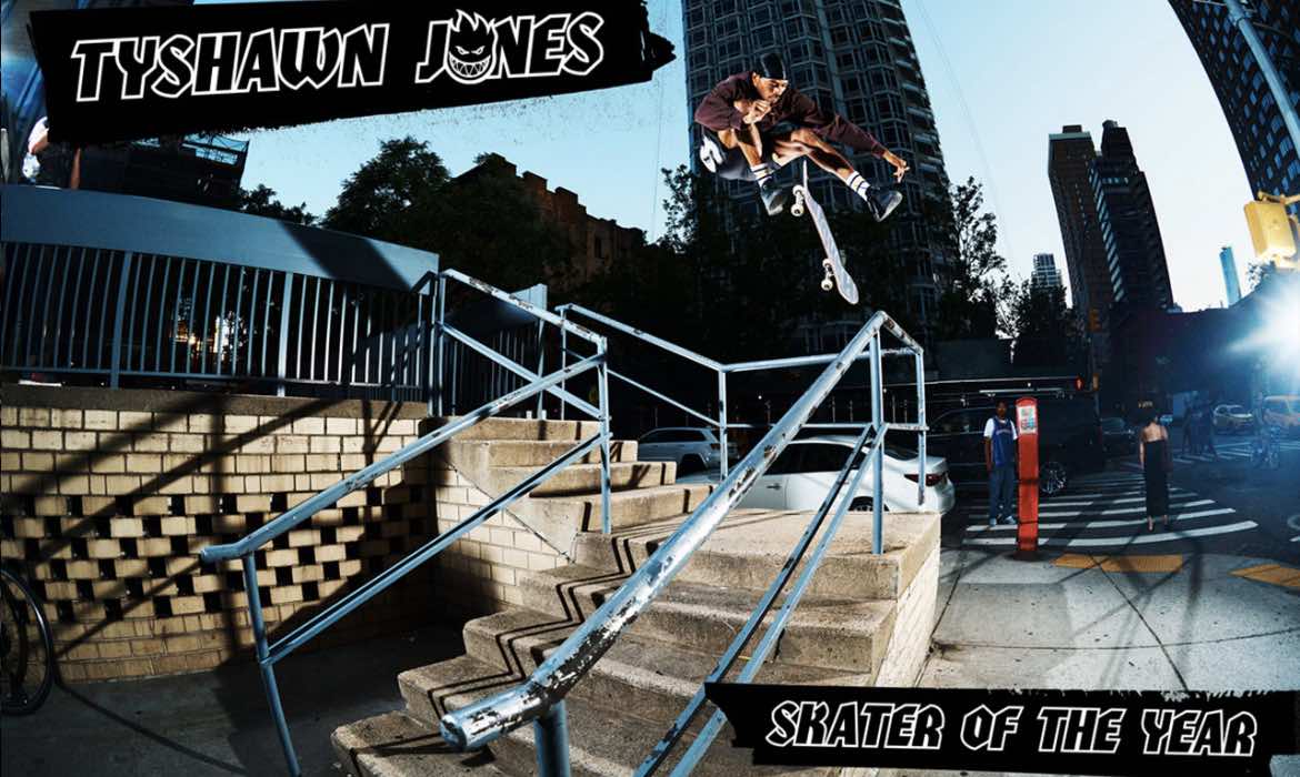 Spitfire Tyshawn Jones Skater of the Year Canada Online Sales Vancouver
