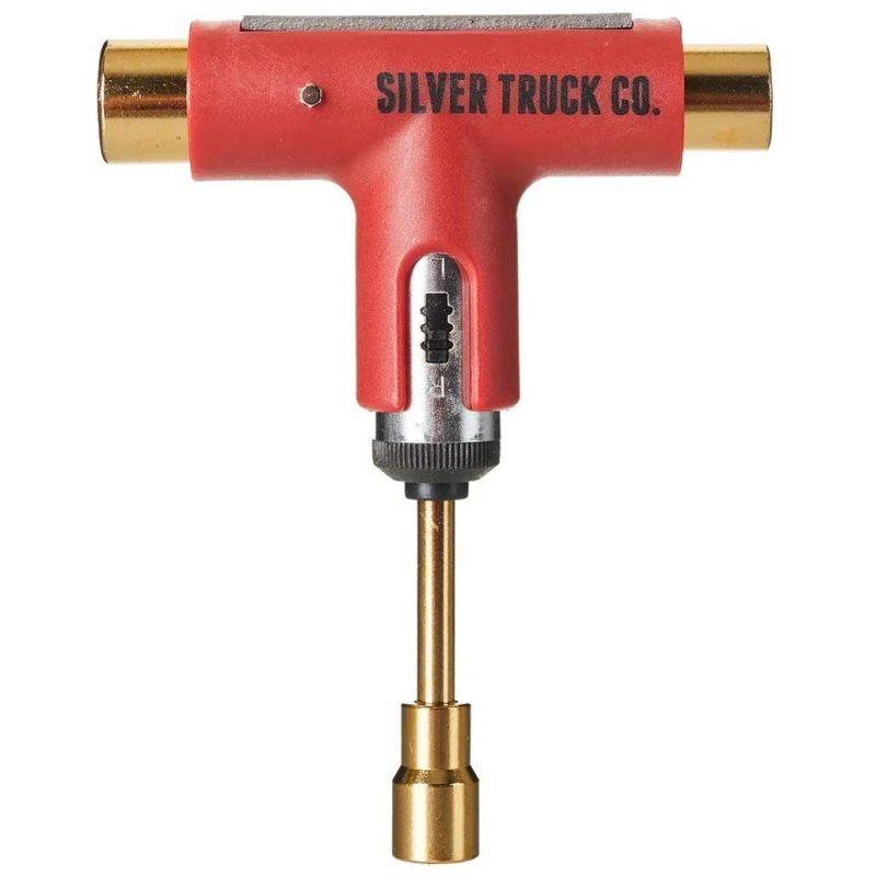 PREMIUM Silver Skateboard Tool Red/Gold Canada Online Sales Vancouver Pickup
